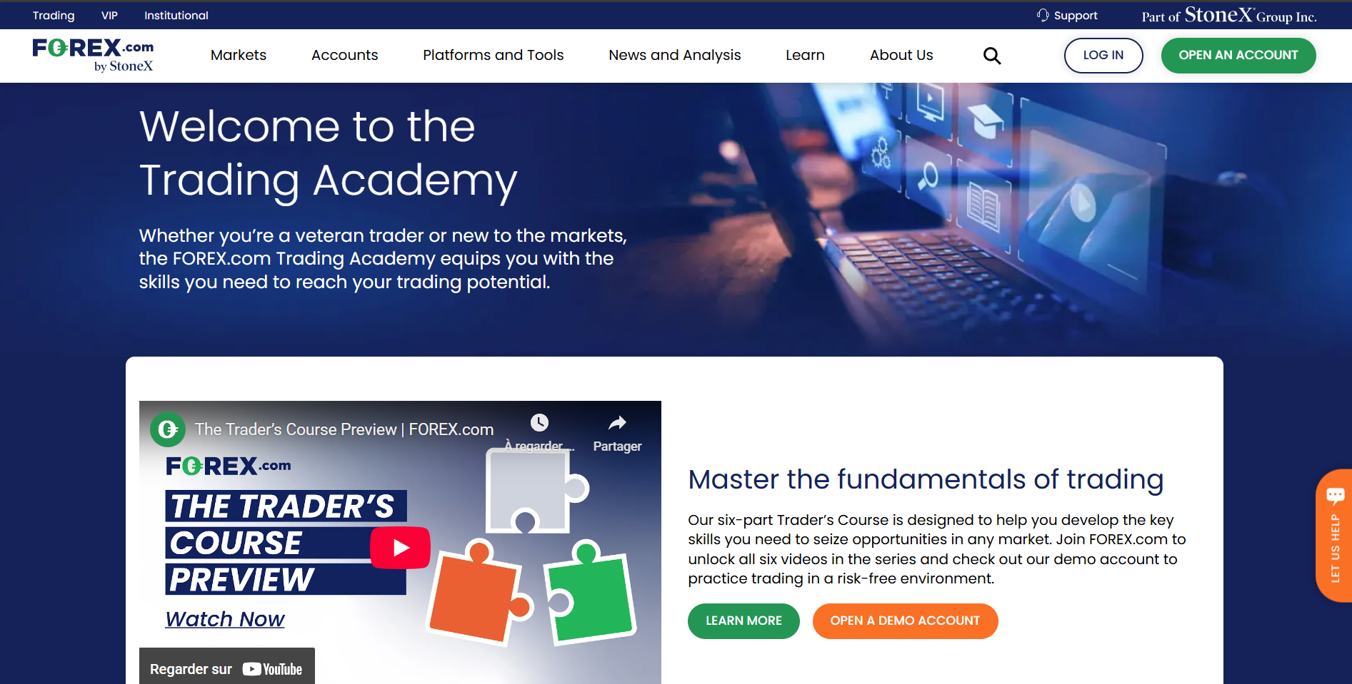 FOREX.com Trading Academy